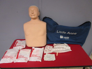 lot 123 image: RESUSCITATION ANNIE, CPR ANNIE, LITTLE ANNE
