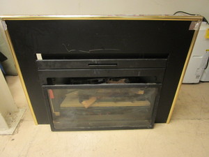 lot 135 image: HEAT-N-GLO ELECTRIC FIREPLACE