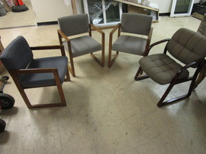 lot 157 image: GUEST ARMCHAIRS
