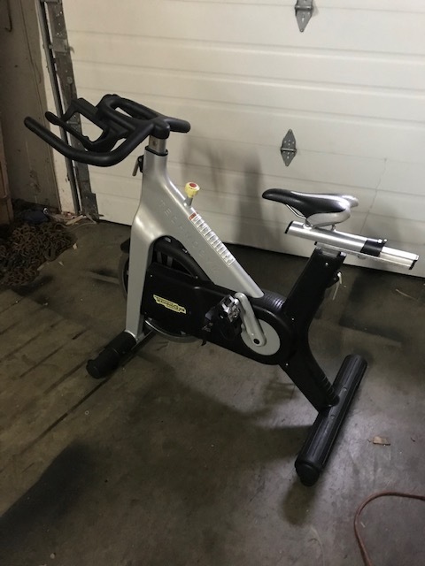 Technogym Spin Bike Gearhead Fitness Auction K BID