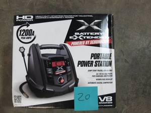 lot 20 image: Schumacher Battery Extender 12-Volt, 1,200 Amp Battery Jump Starter Model # BE01255
