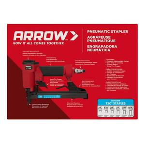 lot 31 image: Arrow Fastener PT50 Pneumatic Staple Gun