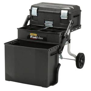 lot 64 image: Stanley 22 in. 4-in-1 Cantilever Mobile Tool Box