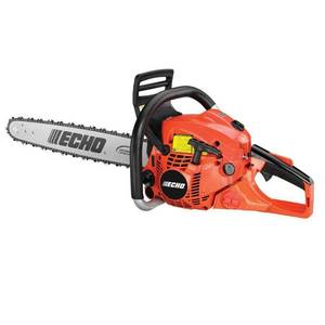 lot 43 image: ECHO CS-501P 18 in. 50.2 cc Gas 2-Stroke Cycle Chainsaw - New in box