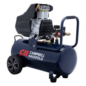 lot 45 image: Campbell Hausfeld DC080100 8 Gallon 1.3HP Oil-Free Air Compressor