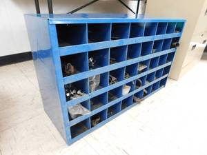 lot 16 image: Metal Nut & Bolt Bin #1 - 35(w) x 21(h) x 12.5(d)