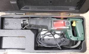 lot 27 image: Black & Decker Sawzall and Hyper Tough Hammer Drill