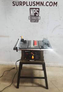 lot 9 image: 10 Table Saw with Stand