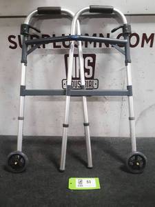 lot 53 image: Invacare Fold-Up Aluminum Walker