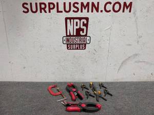 lot 30 image: Large Lot of Clamps
