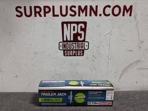 lot 34 image: NEW Rolling Trailer Tongue Jack 1000#