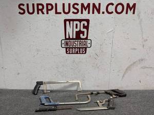 lot 36 image: Lot of Hacksaws
