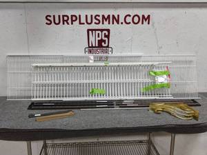 lot 60 image: Assorted Laundry Room Shelving w Brackets