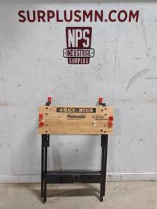 lot 61 image: Workmate Folding  Clamping Worktable