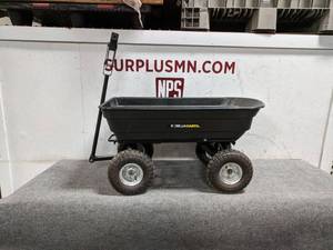 lot 75 image: Gorilla Garden Dumping Cart  Wagon