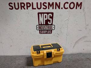 lot 94 image: Toolbox w hand Tools and Assorted Fasteners