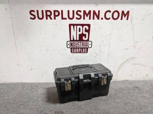 lot 98 image: Black & Decker Toolbox w Tools, Fasteners and More