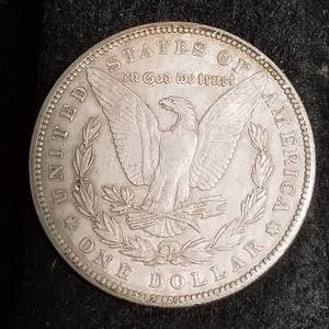 lot 42 image: 1900 MORGAN SILVER DOLLAR