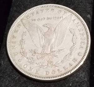 lot 52 image: 1880 MORGAN SILVER DOLLAR