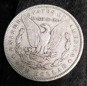 lot 55 image: 1886 MORGAN SILVER DOLLAR