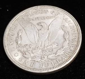 lot 60 image: 1921-D MORGAN SILVER DOLLAR