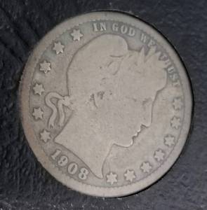 lot 11-A image: TYPE SET OF 5 OLDER US COINS AS PICTURED