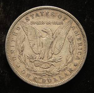 lot 20 image: 1884 MORGAN SILVER DOLLAR