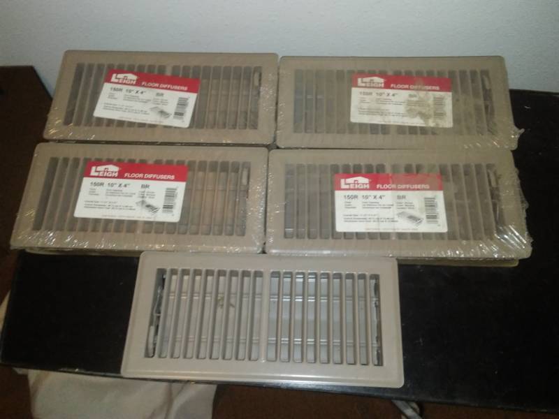lot 7 image: 5 floor diffusers. - new heat vents.