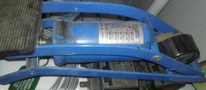 lot 59 image: Foot pump. hardware tools etc. And the sink works great.