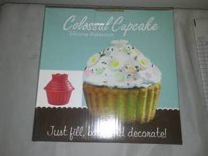 lot 114 image: NEW Monster Cupcake.  Silicone 8 in. cupcakes