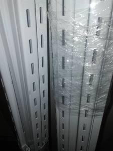 lot 134 image: Shelving System, brackets wall mounts,