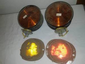 lot 70 image: Vintage reflectors  taillights