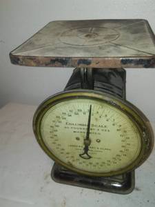 lot 78 image: Columbia Scale 60 pounds