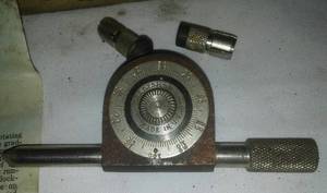 lot 96 image: Vintage Speed indicator inbox 