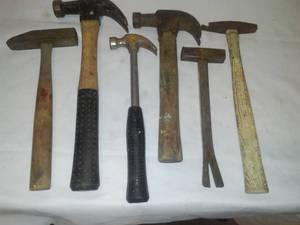 lot 149 image: 6 specialty hammers -