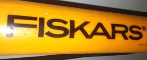 lot 156 image: Fiskars tree trimmer lopper & saw. Like new.