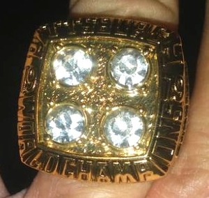 lot 240 image: Pittsburgh Steelers Terry Bradshaw Super Bowl Ring, Super Bowl 14,