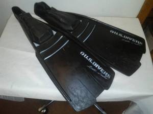 lot 184 image: Professional grade Diving  Flippers