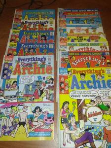 lot 271 image: Everything  s Archie The World of Archies 12 total