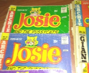 lot 277 image: Josie and the Pussycats comics