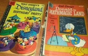 lot 280 image: 8 Walt Disney, Donald Duck in foreign language.
