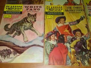 lot 284 image: Classics Illustrated Comics & Junior, Aladdin, 10 total