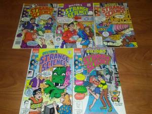 lot 286 image: Archies Comics,  Diltons Strange Science complete set of 5