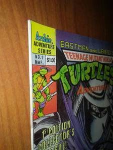 lot 297 image: Teenage Mutant Nina Turtles Adventures, Issue No. 1