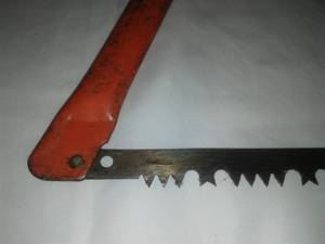 lot 300 image: Large Tree Bow Saw Sandvik 9