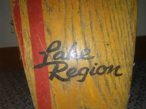 lot 308 image: Slalom Water Ski Lake Region Sea Dart 1970 Original
