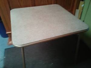 lot 317 image: Samsonite Card Table