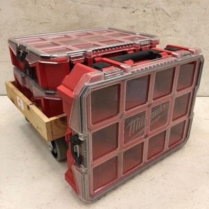 lot 94 image: Lot Of (3) Milwaukee Stackable Part...