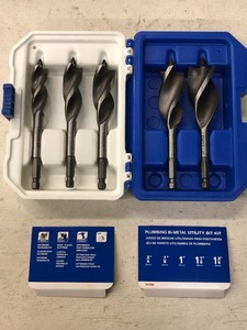 lot 149 image: Lenox 5-Piece Utility Drill Kit 34...