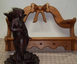 lot 100 image: Fairy Statue and More